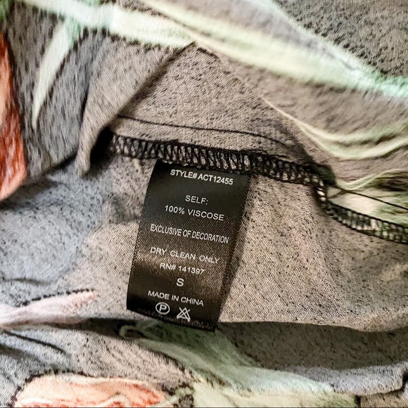 ASTR The Label Chavelle Floral Off Shoulder Top S - Picture 11 of 11